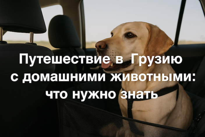 Путешествие в Грузию с домашними животными: что нужно знать